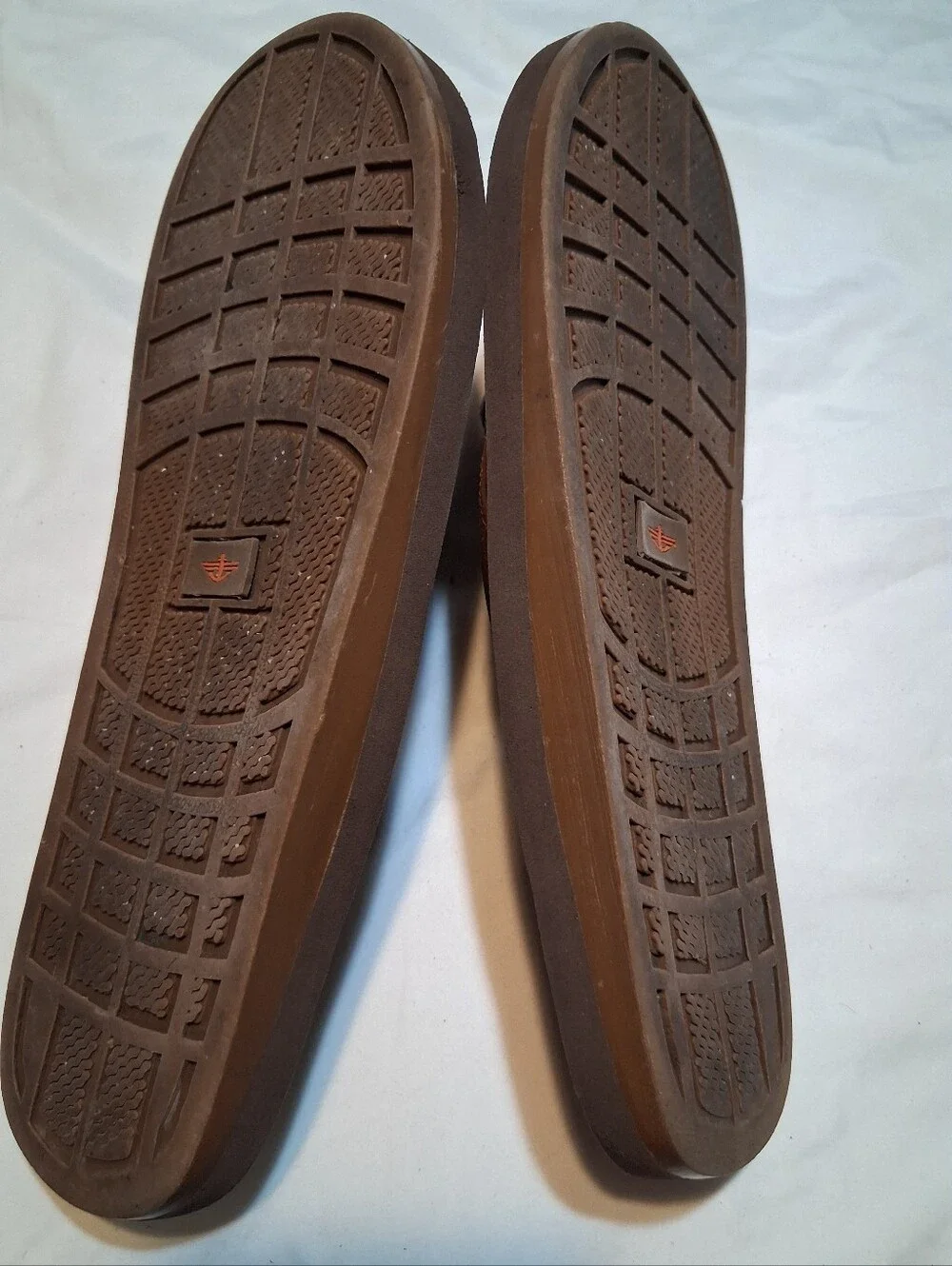 Dockers Men's Brown Cushion Thong Sandals Comfort Flip Flops Size 10.5 Est